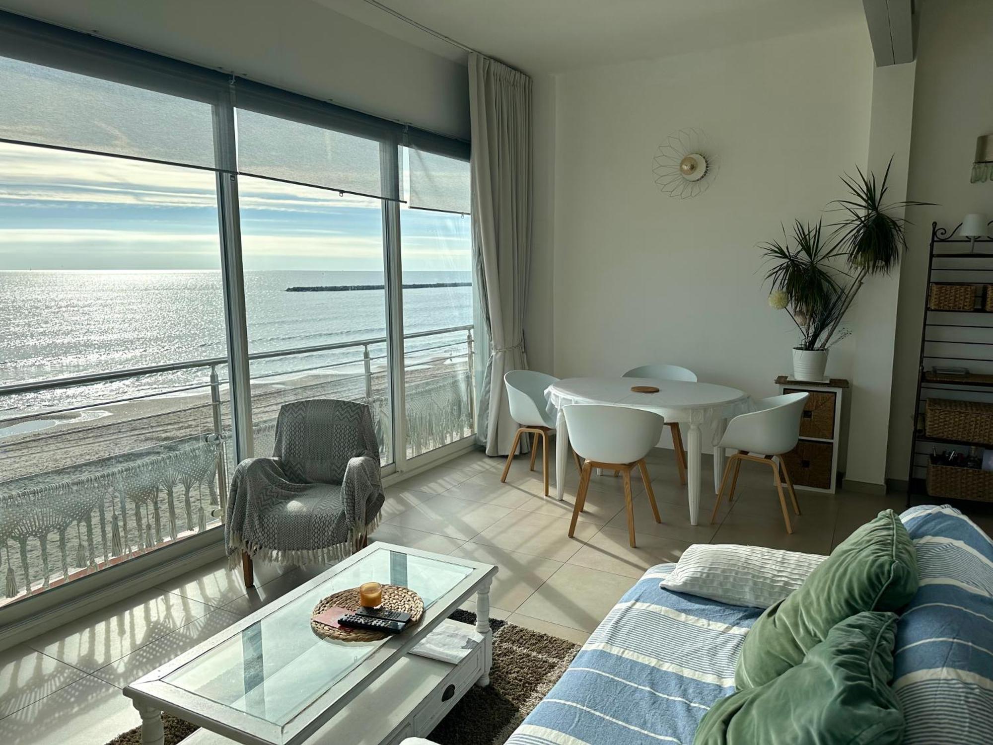 Superbe Appartement Cosy Face Mer Палава-ле-Фло Экстерьер фото